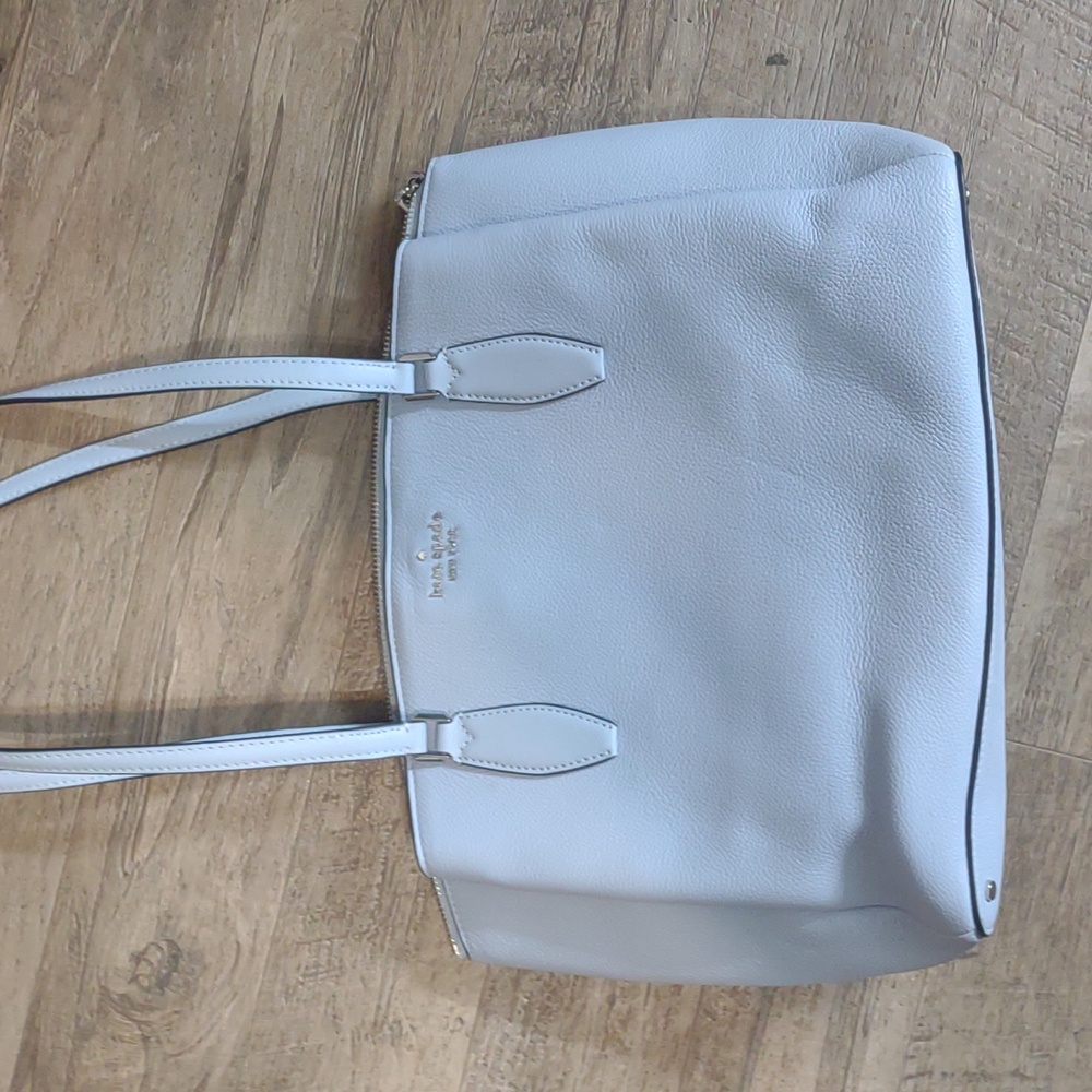 Kate Spade Baby Blue Shoulder Bag Minimalist Design